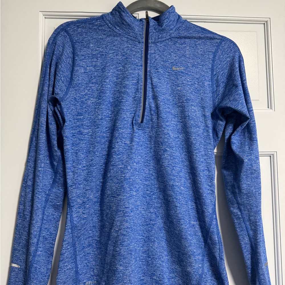 Women’s Nike Blue Quarter-Zip Pullover